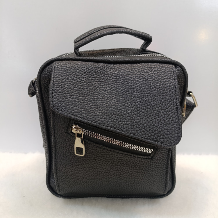کیف دوشی مردانه زیپ کج کد 2547 - خرید 4 قسطی